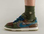 نایک اس بی دانک لو ان اچ nike sb dunk low NH cacao wow