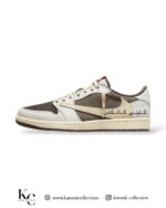 کتونی نایک ایر جردن وان تراویس اسکات ریورس موکا nike air jordan travis scott Reverse Mocha