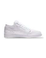 کتونی نایک ایر جردن وان لو بدون ساق تمام سفید Nike Air Jordan 1 Low