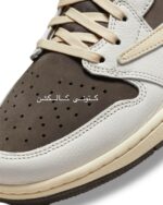 کتونی نایک ایر جردن وان تراویس اسکات ریورس موکا nike air jordan travis scott Reverse Mocha