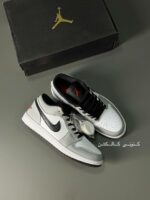 نایک ایر جردن وان لو اسموک گری nike air jordan 1 Low smoke Gray