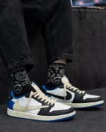 کتونی نایک ایر جردن وان تراویس اسکات فراگمنت nike air jordan travis scott fragment