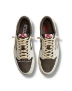 کتونی نایک ایر جردن وان تراویس اسکات ریورس موکا nike air jordan travis scott Reverse Mocha